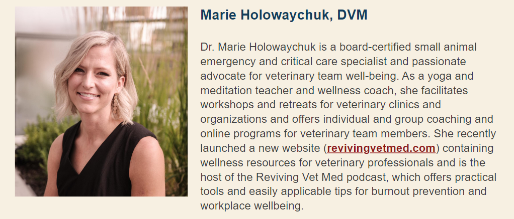 Dr. Marie Holowaychuk