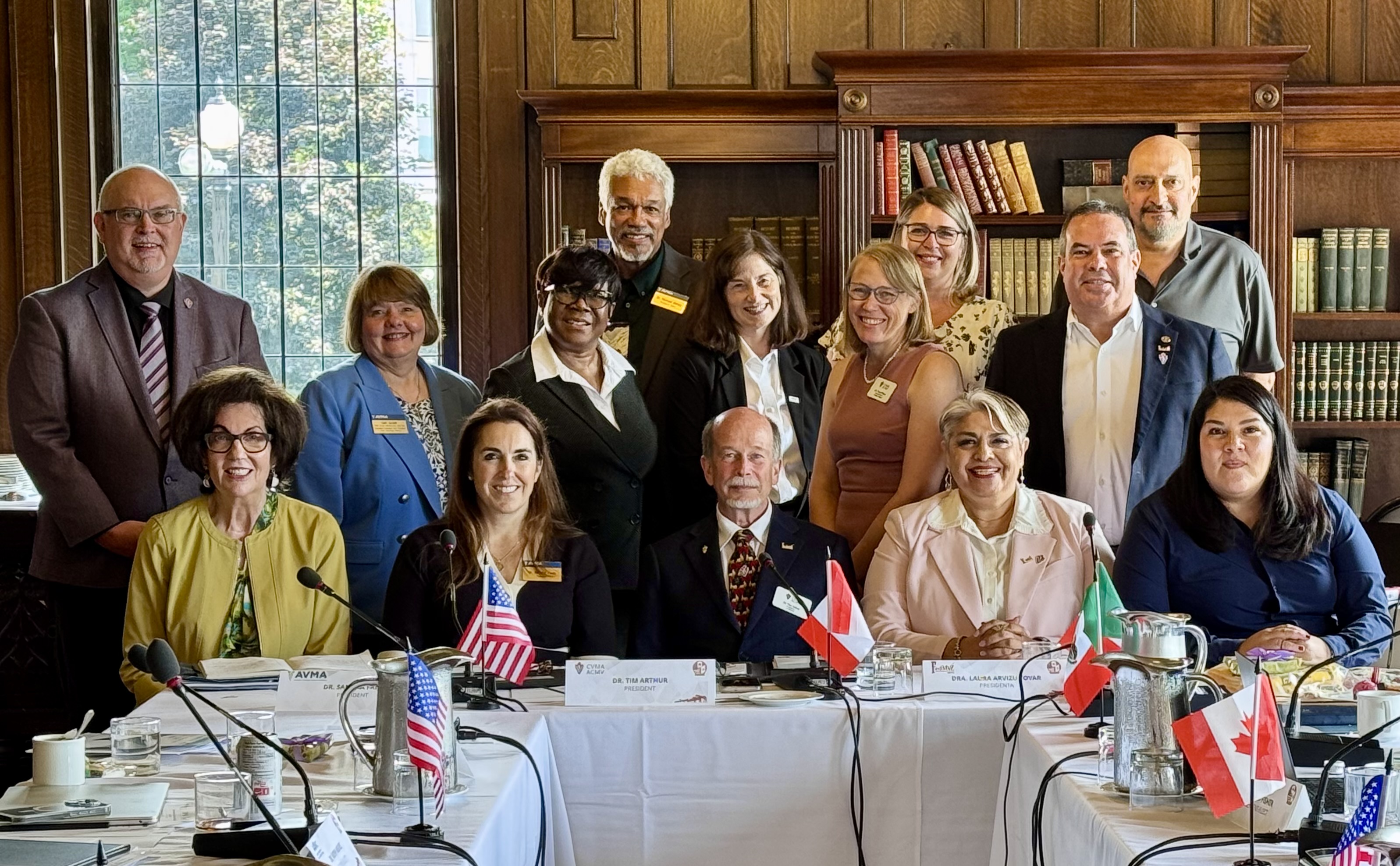 Photo 3: North American Veterinary Leadership meeting