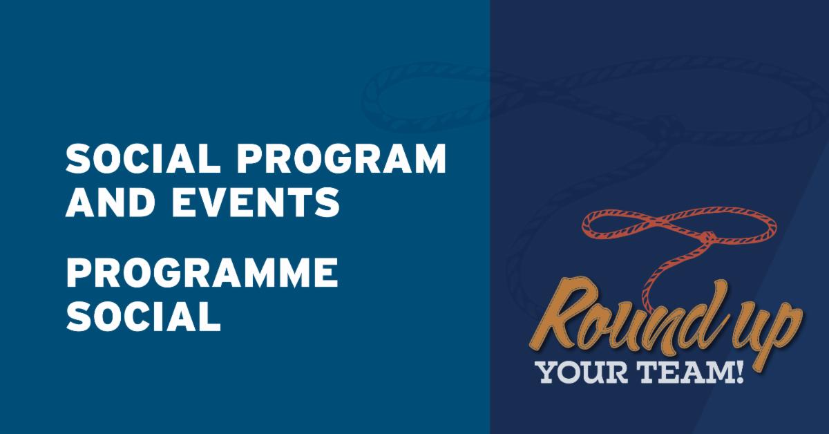 Social Program and Events