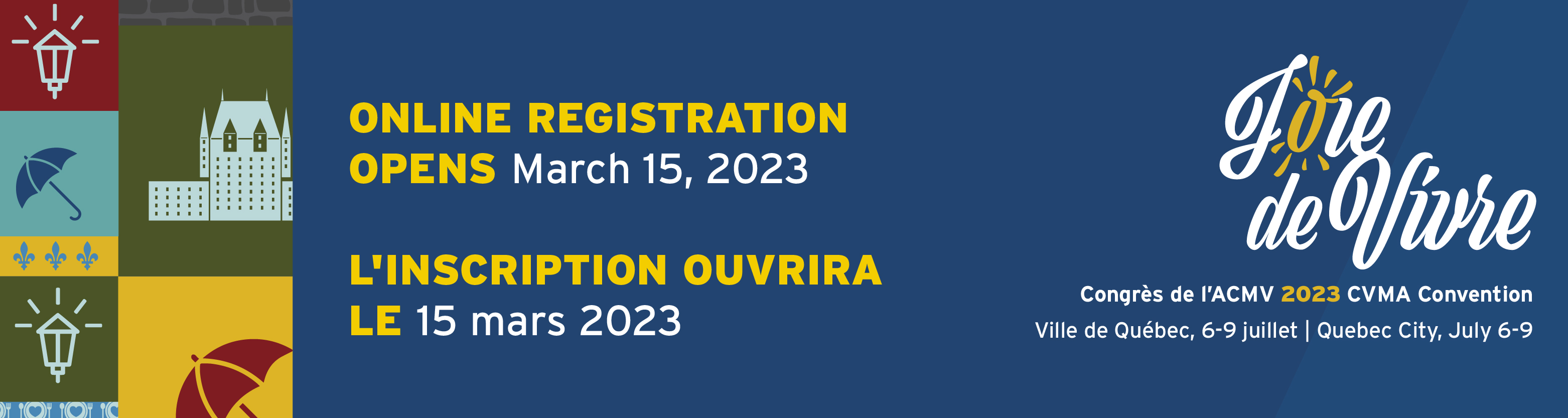 2023 CVMA Convention - online registration opens March 15, 2023