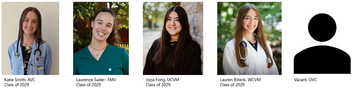Meet your 2026-2027 SCVMA Junior Representatives: