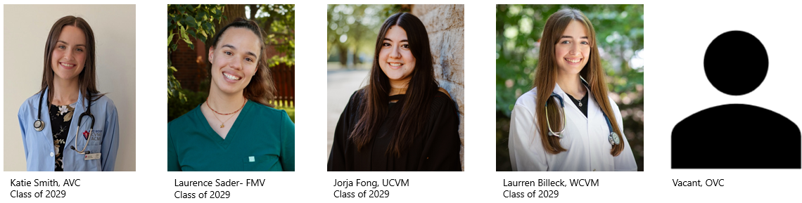 Meet your 2026-2027 SCVMA Junior Representatives: